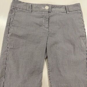 5 for $25 Ann Taylor factory Bermuda shorts blue white stripe